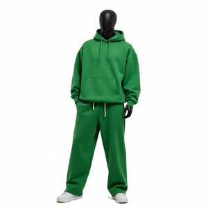 Conjunto Deportivo Personalizado para Hombre, Sudadera con Capucha y Pantalones Deportivos con Logotipo Personalizado, Conjunto de Dos Piezas de Felpa para Primavera y Otoño - Product Image 2