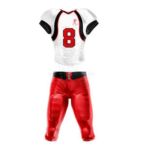 Vêtements de sport de qualité supérieure uniforme de football américain personnalisé uniforme de football américain de vente chaude fabriqué au Pakistan - Product Image 1