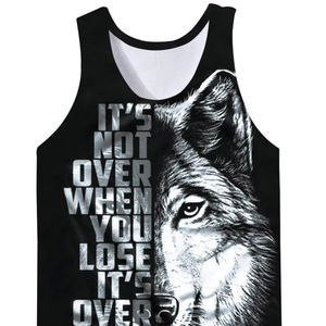 Camiseta sin Mangas Deportiva para Hombre, Diseño Personalizado con Impresión por Sublimación Antiencogimiento, Transpirable y de Secado Rápido, 100% Poliéster - Product Image 5