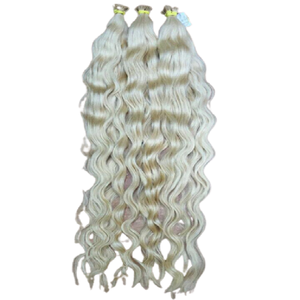 Vente chaude de haute qualité Remy I Tip Curl italien lâche Extensions de vague naturelle profonde donneur unique Double dessiné de haute qualité - Product Image 1