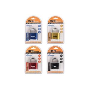 Candado Combinación Zamak OPEL 50 (color: rojo o azul o dorado o negro) (4 dígitos) - Product Image 3
