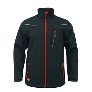 Veste Softshell Personnalisée pour Hommes Haute Qualité Respirante Imperméable Séchage Rapide Grande Taille Décontractée Extérieur Chaude Coupe-Vent Vente en Gros - Product Image 1