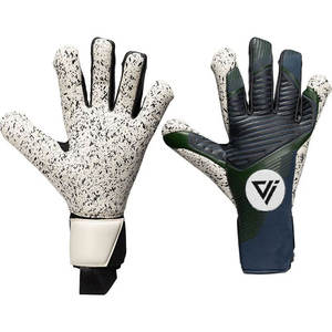 ราคาโรงงานขายส่ง OEM VIENNA INDUSTRY ถุงมือผู้รักษาประตูคุณภาพสูงสำหรับเยาวชน ระบายอากาศได้ดี กันลื่น ผลิตจากยางลาเท็กซ์ พร้อมแถบตีนตุ๊กแก - Product Image 1