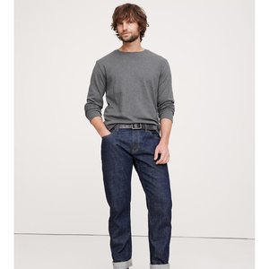 Camiseta con Logotipo Personalizado al por Mayor, Camiseta de Algodón para Hombre, Manga Larga, Felpa Francesa, 100% Algodón, Unisex, Elegante, Lisa, Vintage - Product Image 5