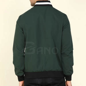 2024 chaqueta de bombardero con cuello levantado para hombre de diseño personalizado más vendida estilo de invierno de alta calidad al mejor precio - Product Image 3