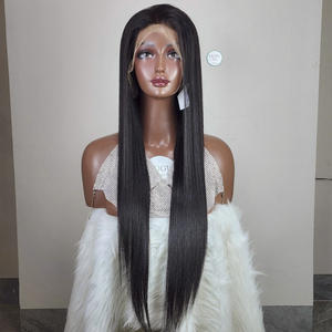 PERRUQUE EN CHEVEUX HUMAINS DROITS OSSEUX COULEUR NATURELLE CHEVEUX VIERGES VIETNAM - Product Image 1