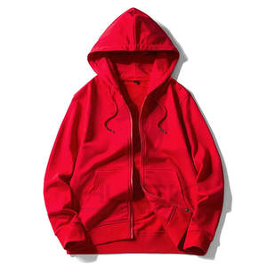 Wholesale Customized Logo Zipper Hoodie for Men and Women Blank <b>Hooded</b> Sweatshirt <b>Coat</b> for <b>Winter</b> Plain Dyed Technique - Product Image 3