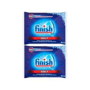 Sel pour lave-vaisselle Finish Sac de 1kg aide à prévenir les marques d'eau et la nébulosité sur les verres et la vaisselle - Product Image 3