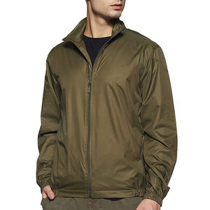 2024 usine meilleur vendeur décontracté hommes coupe-vent veste respirant toile matériel hiver saison meilleur prix - Product Image 1