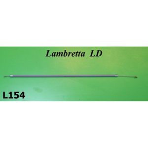 Cable de estrangulador completo Lambretta LD - Product Image 1