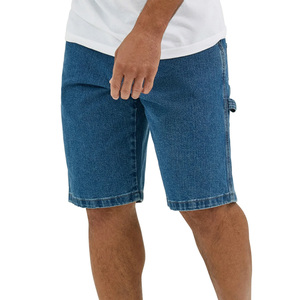 Pantalones cortos de mezclilla de verano OEM para hombre, ropa OEM impresa personalizada de tela transpirable con logotipo de marca y servicio de etiqueta privada - Product Image 1