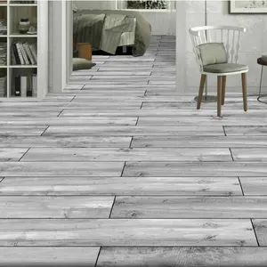 Modelo "Tuscany Grey" en tablones de madera de porcelana de 200x1200mm, azulejos para pisos de cocina, azulejos de primera calidad de Novac Ceramic