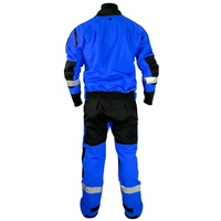 Nouveau design personnalisé extérieur Kayak voile hommes dos Zip Kayak combinaison étanche conception Latex combinaison sèche avec poches avant combinaison sèche