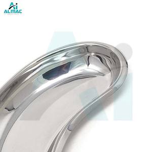Plato de riñón profesional de acero inoxidable ALMAC, ideal para hospitales, clínicas y quirófanos, reutilizable y fácil de esterilizar - Product Image 6