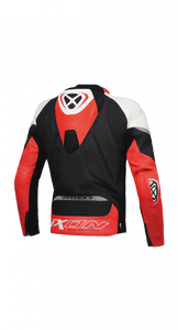 Chaqueta de Motociclismo de Cuero de Vaca/Canguro Perforada Vortex 3 para Hombre, Chaqueta de Carreras con Protectores CE, Todas las Tallas y Colores - Product Image 2