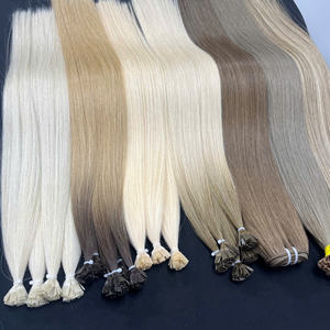 Meilleurs produits-Meilleure vente-Couleur tendance à la mode-Cheveux de trame de couleur mélangée de haute qualité, extensions de cheveux de kératine (pointe plate-pointe en U) - Product Image 3