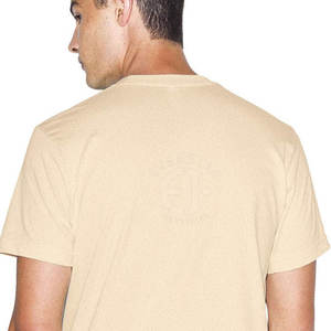 Camiseta con estampado de color sólido simple, camiseta de manga corta transpirable 100% algodón para hombre, Camiseta holgada para hombre, hecha en Pakistán - Product Image 6