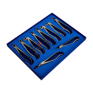 Kit de Fórceps de Extracción Portátil, Juego Compacto de Instrumentos Dentales de Acero Inoxidable para Odontología Móvil de Campo - Product Image 3