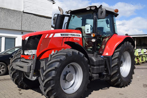 Tractor Agrícola Massey Ferguson 6600 de 100 CV con Tracción en las 4 Ruedas, Bomba de Transmisión por Engranajes y Caja de Cambios - Maquinaria Agrícola en Venta en el Reino Unido - Product Image 2