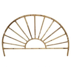 Belle tête de lit en rotin naturel tête de lit en rotin tissé longue durée tête de lit en osier concepteur tête de lit en bois pour la maison - Product Image 4