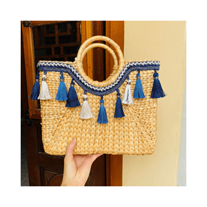 SAC DE PLAGE LADY HYACINTH/SAC FEMME DE HYACINTHE D'EAU AVEC HAUTE QUALITÉ ET PRIX COMPÉTITIF À PARTIR DE 99GD - Product Image 6