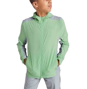 Veste coupe-vent réfléchissante en polyester pour homme sur mesure Vintage rétro imperméable coupe-vent sport extérieur grande taille vestes pour homme - Product Image 5