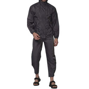 Ensemble de survêtement deux pièces coupe-vent pour homme, streetwear imprimé, vente en gros, OEM, polyester/nylon, automne - Product Image 1