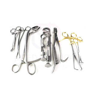 ชุดเครื่องมือผ่าตัดสัตวแพทย์สเตนเลสแบบใช้ซ้ำได้ชุดเครื่องมือผ่าตัดกระดูกแบบกำหนดเอง - Product Image 1