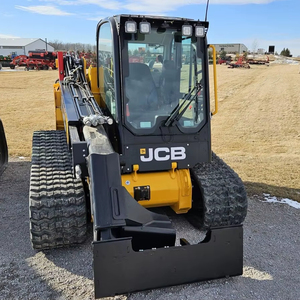 JCB 3TS-8T telejkid รถตักขนาดกะทัดรัดพร้อมสัญญาณเตือนย้อนกลับ110V เครื่องทำความร้อนบล็อกเครื่องยนต์ผ้าเบาะอากาศวิทยุย้อนกลับ - Product Image 1