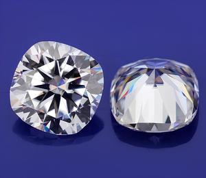 Elegante 6mm Cojín Corte Moissanite Piedra Brillante Diamante Alternativa para Anillos Pendientes Fabricación de Joyas - Product Image 2