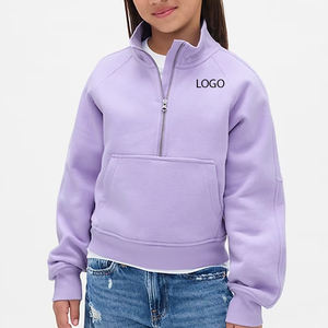 Cuello con Cierre de Cremallera de un Cuarto con Diseño de Logotipo Personalizado, con Bolsillos Laterales, Diseño de Mangas Completas / Material Transpirable y Cómodo 2026 - Product Image 1