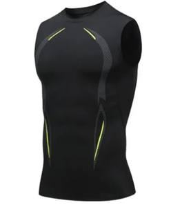 High Quality 100% Cotton <b>Sleeveless</b> Casual Retro Unisex O - Neck Knitted Sports Vest <b>T</b> <b>Shirts</b> - Product Image 6