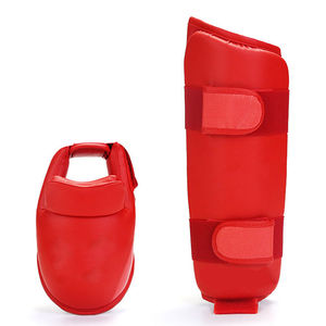 Protège-tibias de boxe Muay Thai Arts martiaux Protège-jambes Protège-tibias de sport Protège-tibias de football de haute qualité - Product Image 2