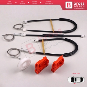 Kit de Reparación de Elevalunas BWR270, Puerta Delantera Izquierda para Caddy MK3 2K 2C 2004-2015, Furgoneta MPV 2K1837729 - Product Image 3