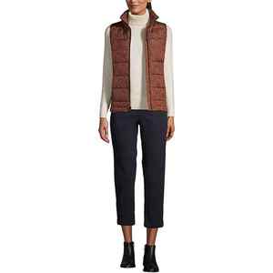 Gilet matelassé à capuche pour homme, nouveau design 2025, toile décontractée, hiver, doublure en polaire fine, fermeture éclair, impression personnalisée - Product Image 6