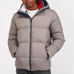 Chaqueta de Plumón Personalizada de la Mejor Calidad para Hombre, Impermeable, Cortavientos, para Exteriores, con Logotipo Personalizado, Impresión de Etiquetas, Talla Grande, Delgada, Informal - Product Image 6
