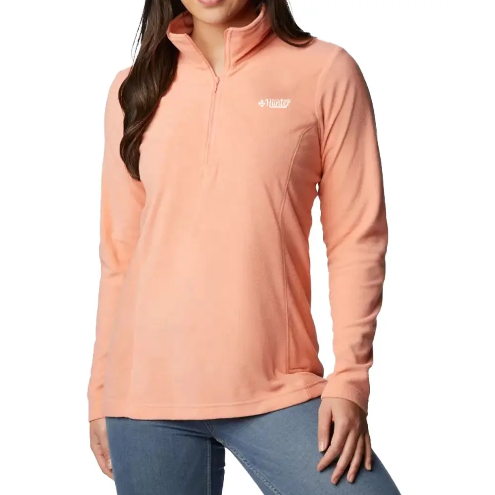Most Popular Women's Oversize 100% Fleece 1/4 Zip Pullover Sweatshirt in Soft Fleece Fabric