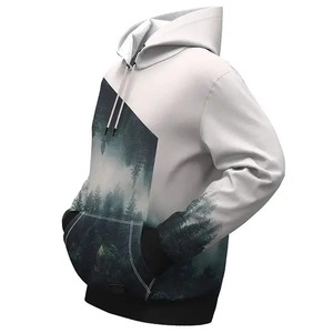 Venta al por mayor personalizado Venta caliente 3D Puff Impreso Sudadera con capucha de manga larga hombro caído Sudadera con capucha de algodón de gran tamaño para los hombres - Product Image 5