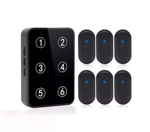 Daytech <strong>Wireless</strong> Nurse Calling System Pager with LED <strong>Number</strong> Display Caregiver Pager &amp; Emergency <strong>Call</strong> Button for Nursing Homes - Product Image 1