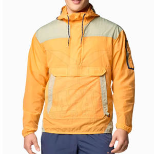 Veste coupe-vent à capuche de haute qualité, personnalisée, mode d'hiver, anorak, finition de traitement - Product Image 1