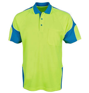 Camisa DE TRABAJO DE SEGURIDAD reflectante de alta visibilidad, ropa de trabajo para hombre, camisa Polo, amarillo fluorescente, protección de alta visibilidad, Pol DE SEGURIDAD reflectante - Product Image 5
