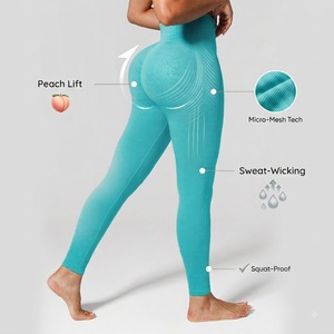 <span class=keywords><strong>Pantalones</strong></span> Deportivos Vractive al por Mayor, Color Durazno, <span class=keywords><strong>para</strong></span> <span class=keywords><strong>Mujer</strong></span>, Elásticos en Cuatro Direcciones, Control de Abdomen, Efecto Push-Up, Leggings de Yoga - Product Image 1