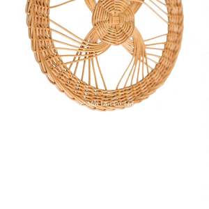 ของตกแต่งผนังเด็กทำจากหวายธรรมชาติ งานฝีมือทอมือ ศิลปะตกแต่งผนังห้องเด็ก จากเวียดนาม - Product Image 2