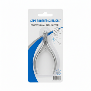 Cortacutículas Profesional de Acero Inoxidable |   Herramienta de Manicura y Pedicura con Mecanismo de Resorte Afilado |   Calidad Quirúrgica OEM - Product Image 5