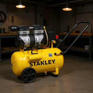 Compresseur d'air sans huile super silencieux Stanley Dst 150 8 24 8bar (116psi) 1.0kW-1.3hp Outil pneumatique STN704 - Product Image 3