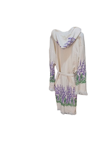 Peignoir à capuche en mousseline turque douce de luxe impression colorée femmes hommes enfants serviette de plage Spa salle de bain maison hôtel séchage rapide - Product Image 5