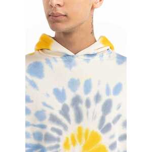 เสื้อฮู้ดถักลายมัดย้อมแบบกำหนดเอง ปักลาย  ไซส์ XXS XS XL พร้อมโลโก้ที่ปรับแต่งได้ 224-112-016 - Product Image 1