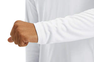 Chemises de pêche unisexes à manches longues respirantes et imperméables UPF 50 + pour nourrissons et tout-petits, à séchage rapide et protection UV par sublimation personnalisée - Product Image 6