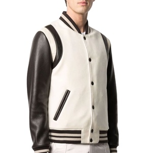 Nouvelles vestes universitaires vintage pour hommes en satin, personnalisables avec logo, en laine chenille, de haute qualité, séchage rapide, respirantes, pour le printemps - Product Image 1