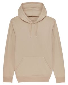 Sweat à capuche beige oversize pour homme, mélange polyester/coton, streetwear urbain numérique d'hiver, qualité supérieure, produit OEM 2024 - Product Image 2